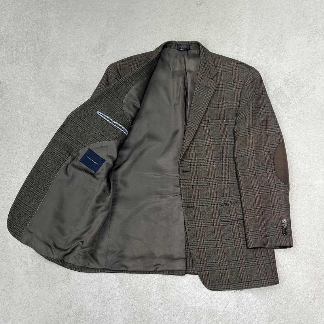 타미힐피거 엘보패치 체크블레이저 s10230 상품이미지3