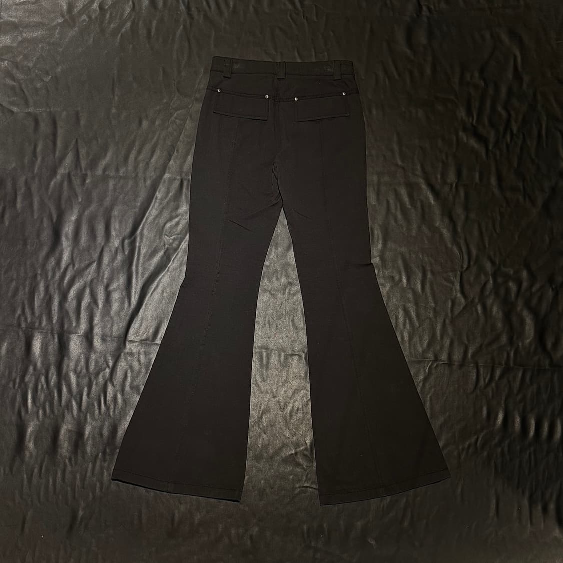 오픈 와이와이 블랙 부츠컷 팬츠 상품이미지2