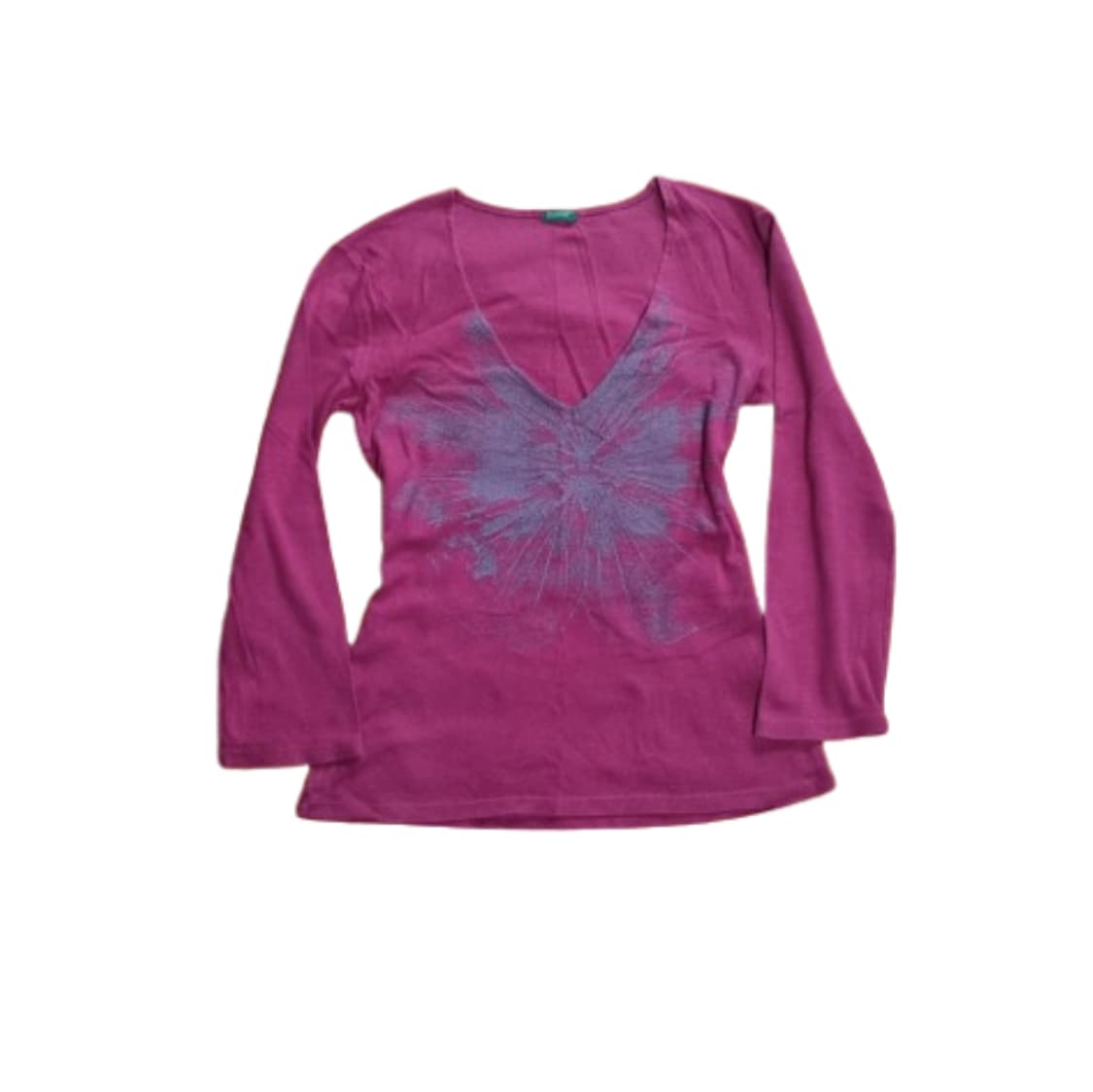 Y2k 유럽 빈티지 롱슬리브리스 상품이미지1