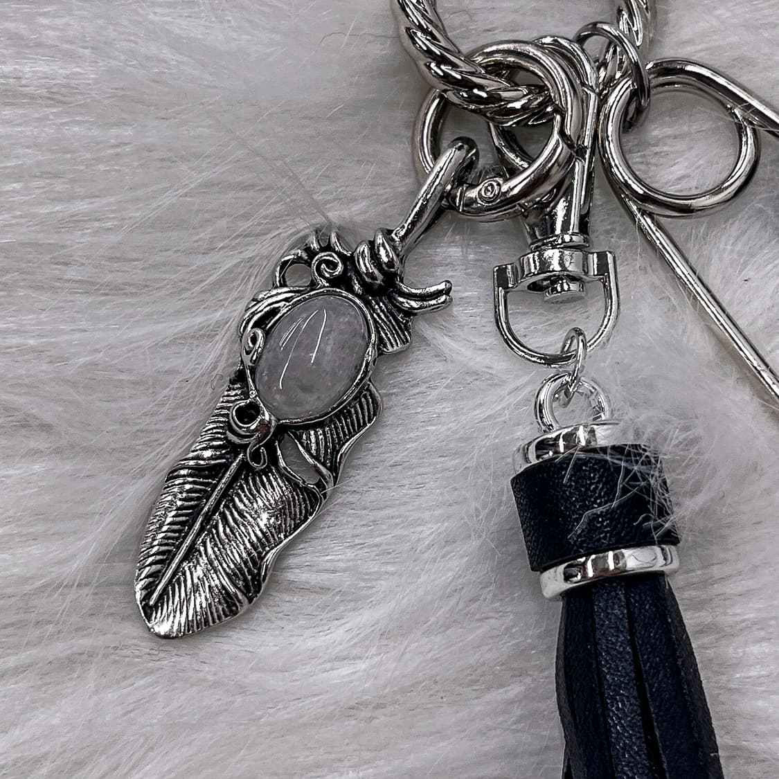 Vintage Eight Ball Clothes Pin Key Ring 상품이미지3