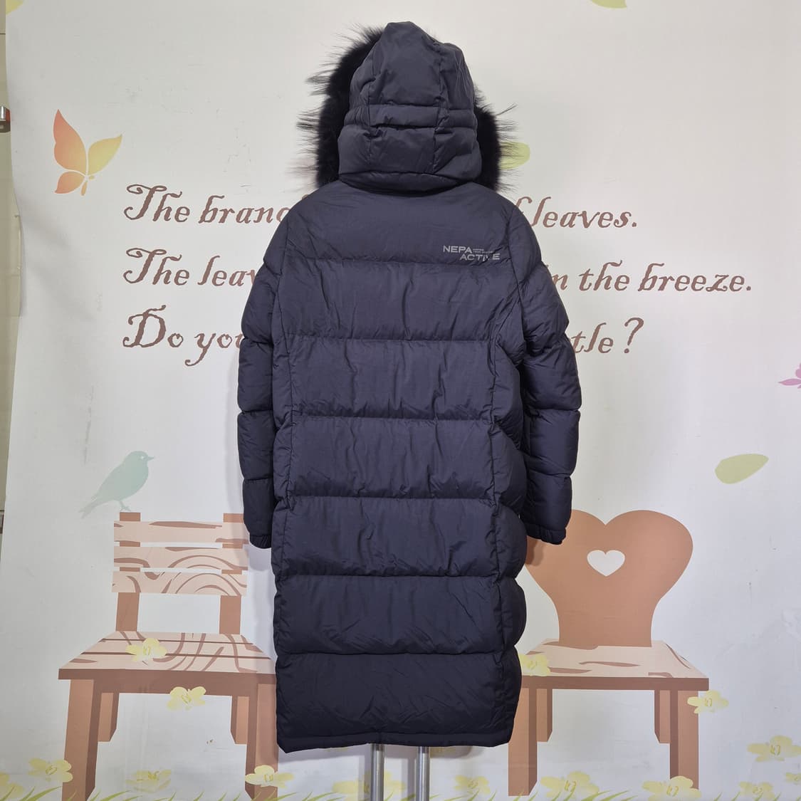 네파 여성 구스 액티브 롱 패딩 90사이즈 상품이미지5