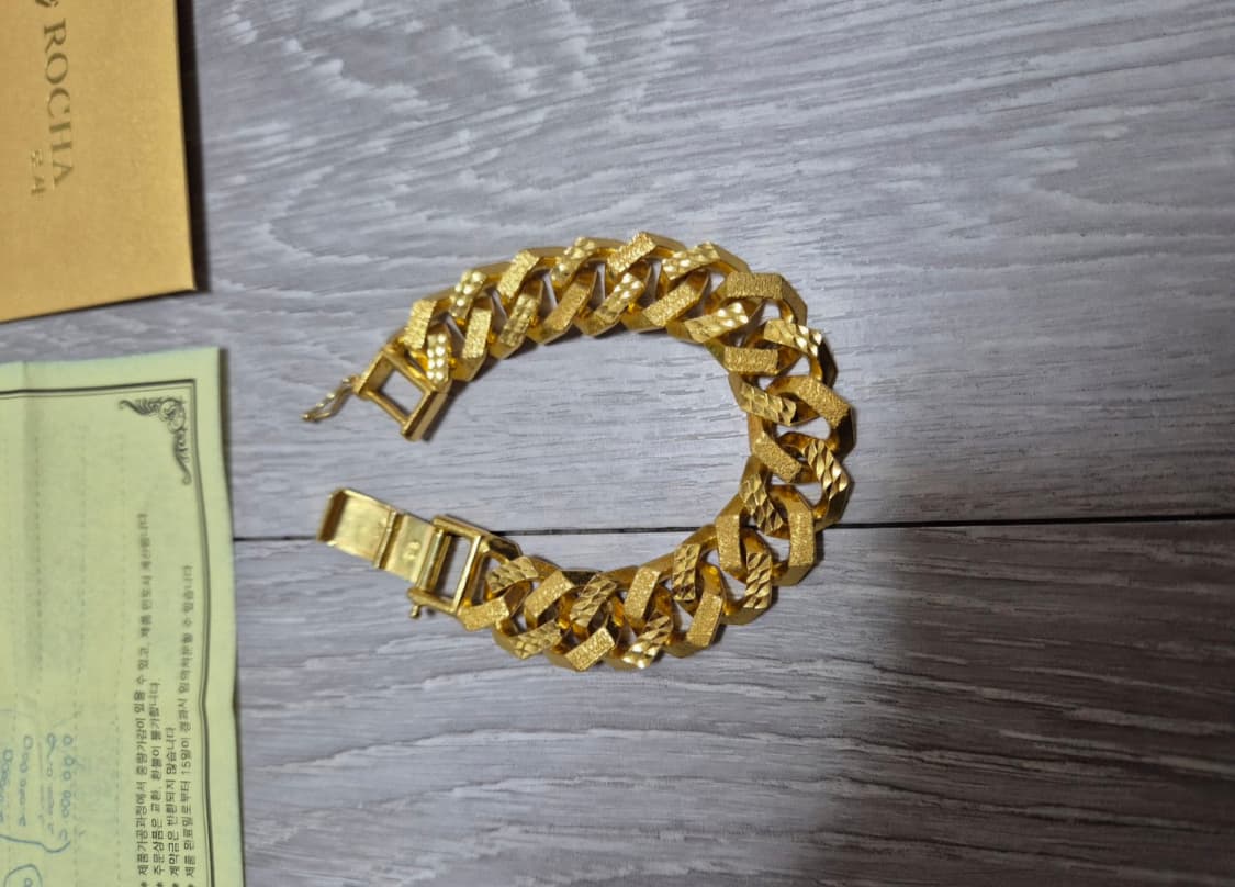 24k 순금팔찌 30돈 18cm 상품이미지2