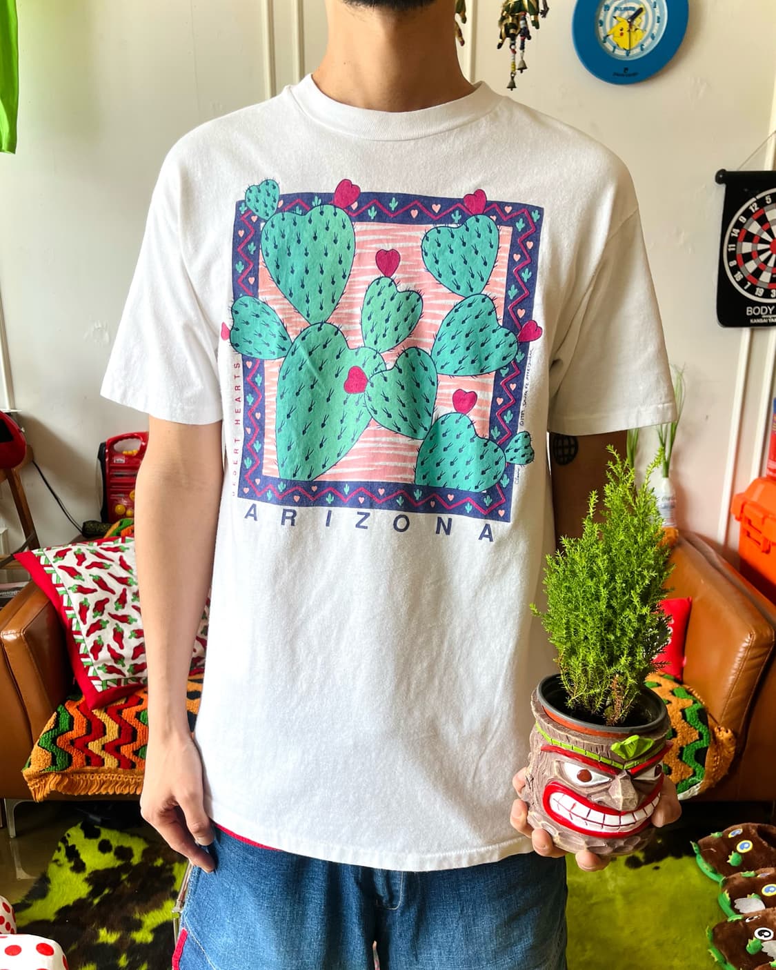 1980s "ARIZONA" USA Vintage 1/2 T-Shirt 상품이미지2