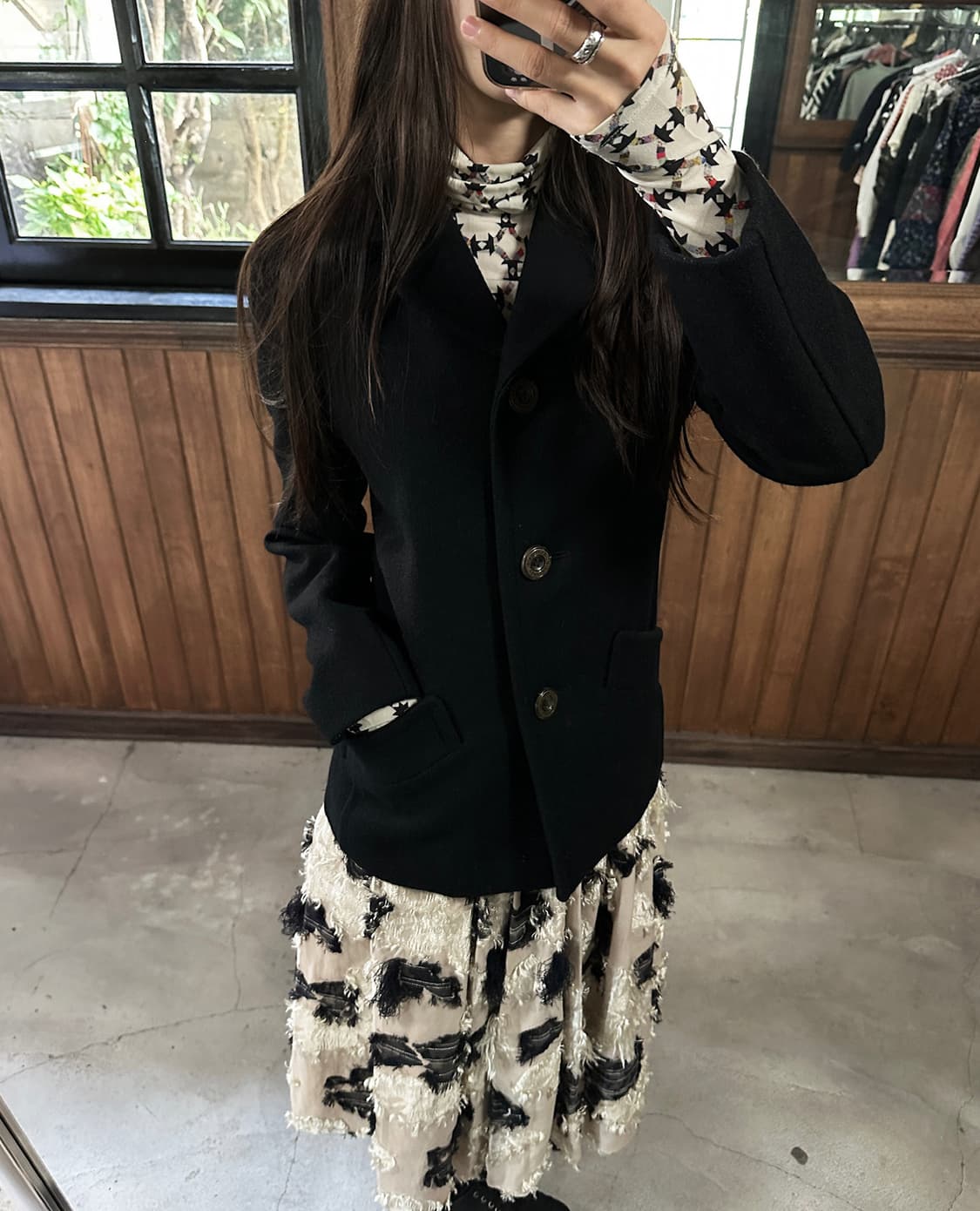 BURBERY blue label wool coat 상품이미지2