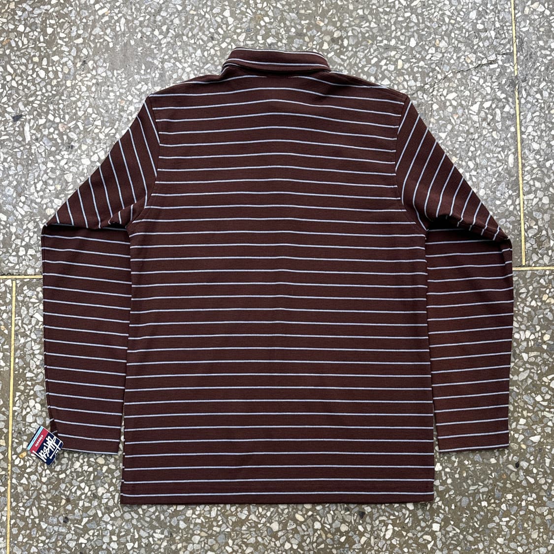 90s USA 올드 스투시 폴로 셔츠 데드스탁 L 상품이미지3