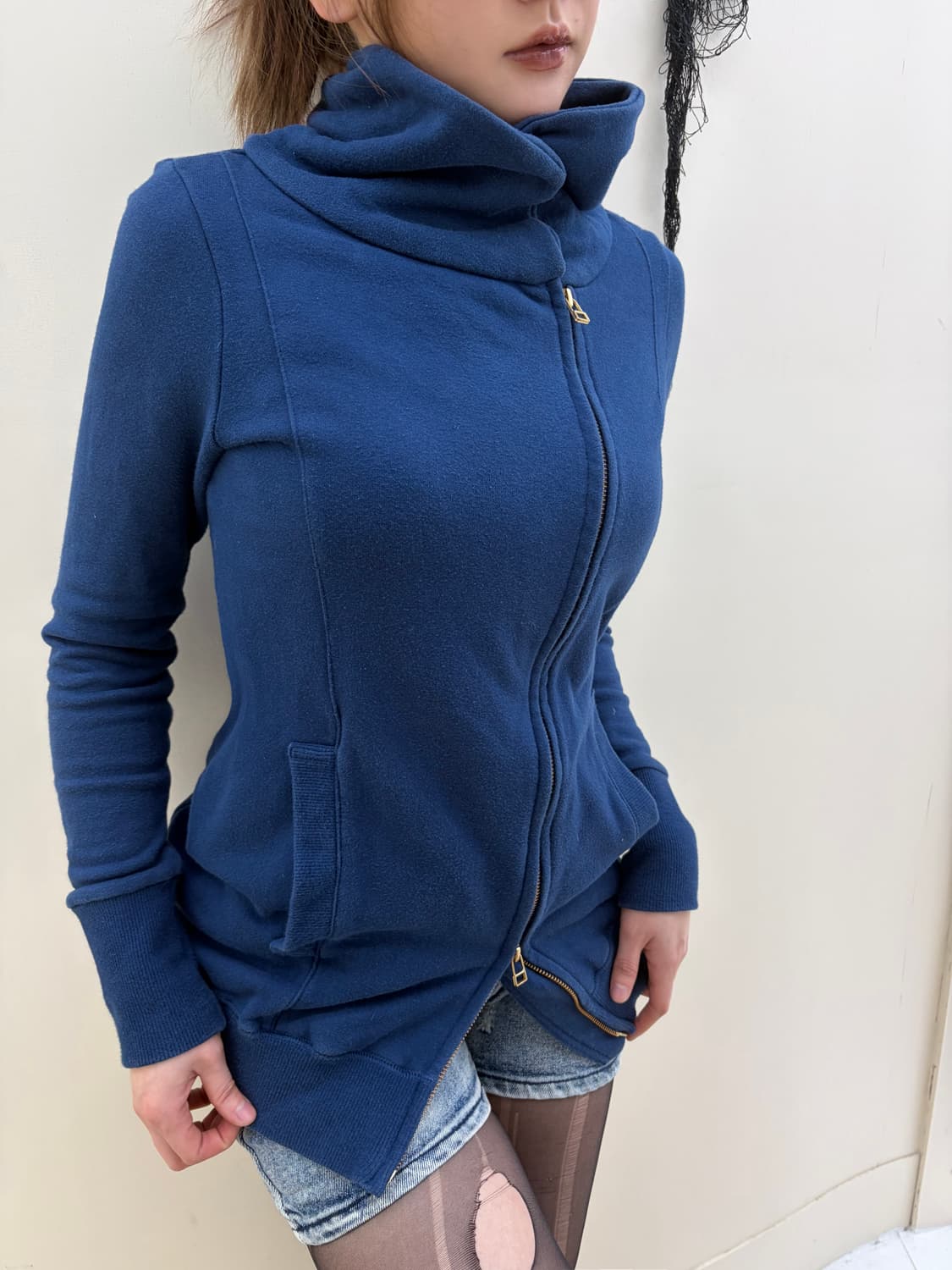 Y2K two-way zipup 상품이미지2