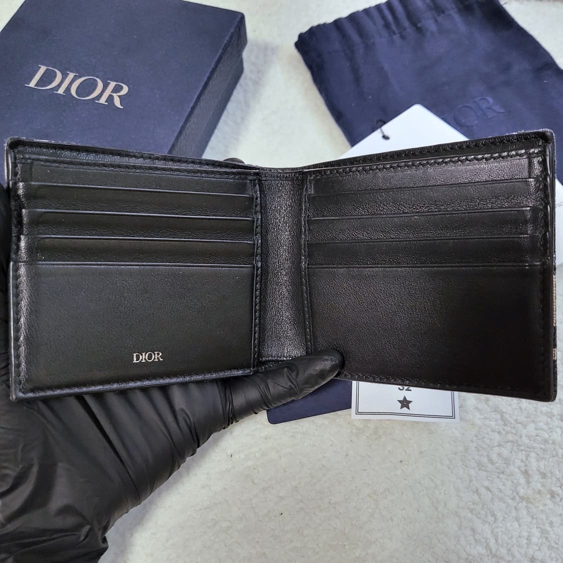 [풀구성] 디올 오블리크 반지갑  상품이미지4