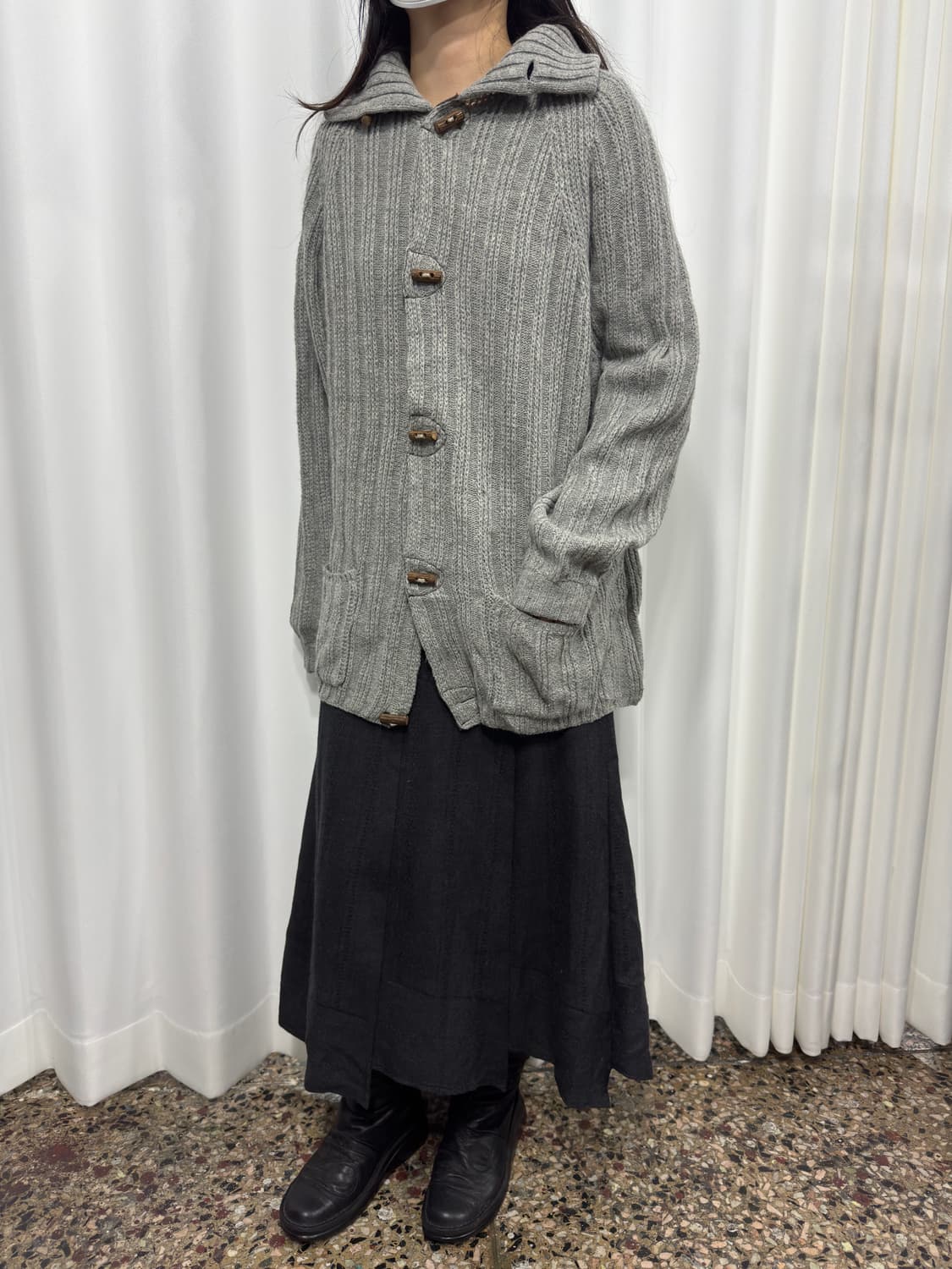 nicole club duffle wool cardigan 상품이미지4