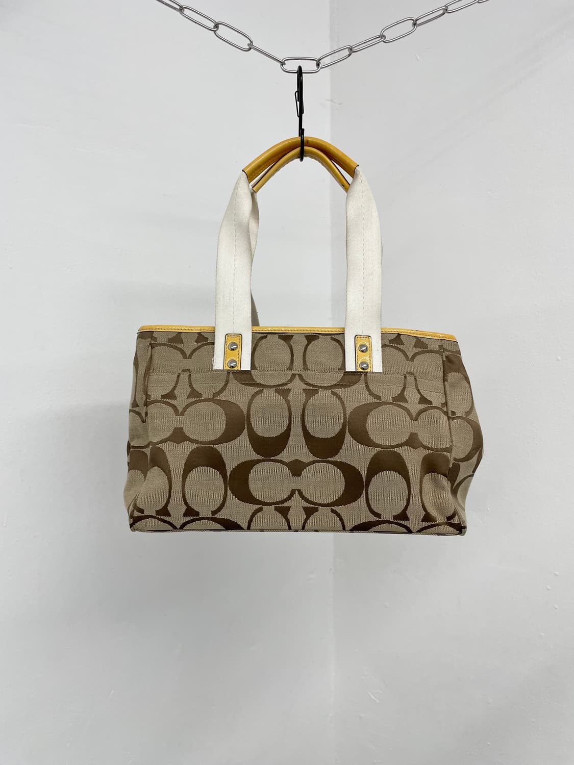 코치 자카드 시그니처 숄더백  상품이미지8