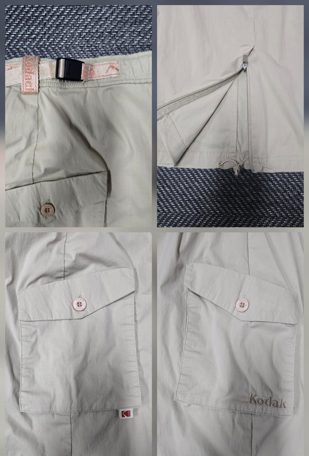 코닥 포토그래퍼 스커트 베이지 밴딩치마 상품이미지6