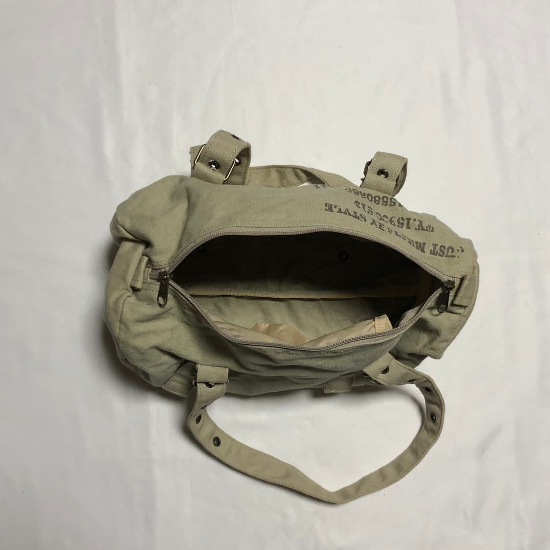 밀리터리 레터링 숄더백  상품이미지4