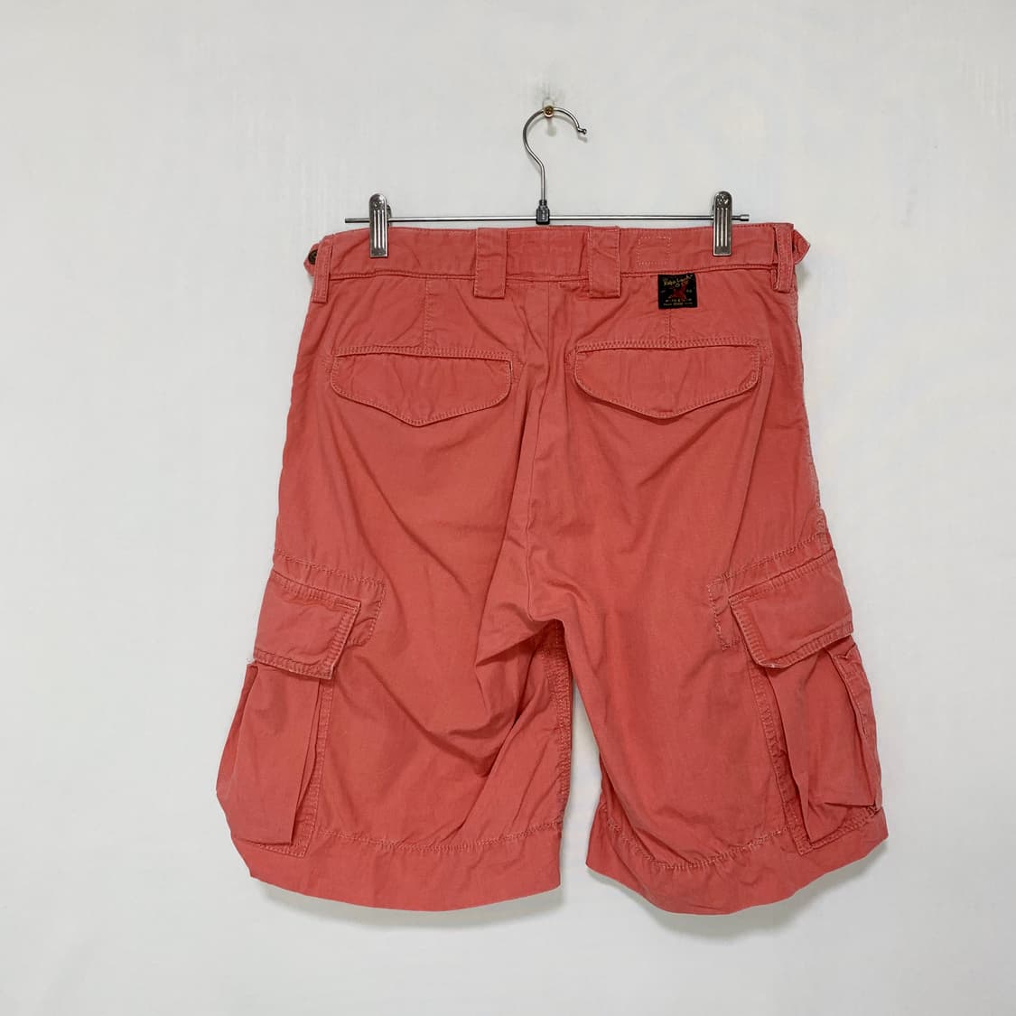 폴로 랄프로렌 빈티지 핑크 카고 버뮤다 팬츠 32인치 00s y2k 상품이미지5