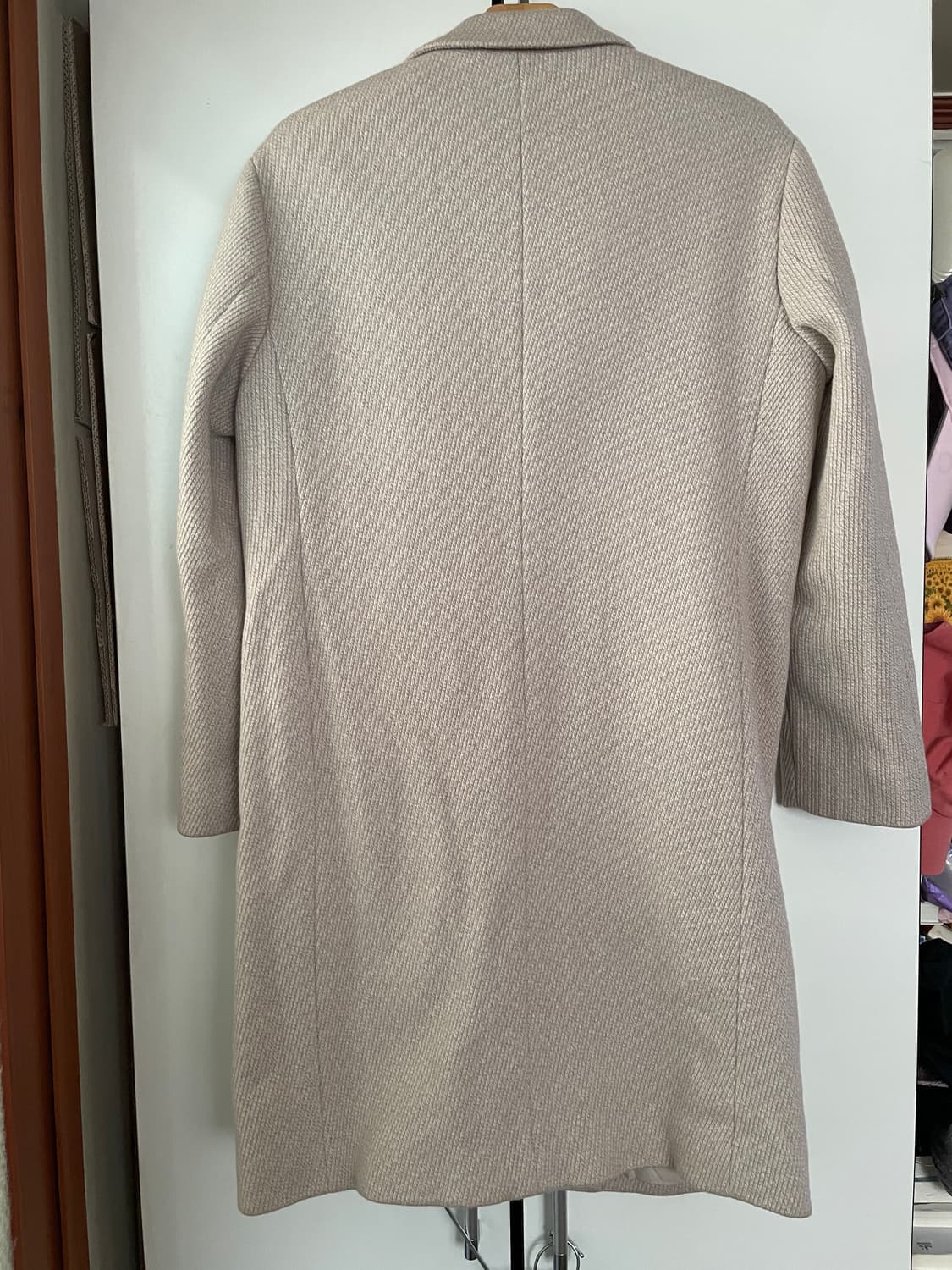 지오지아 세미 오버핏 싱글 코트 상품이미지2