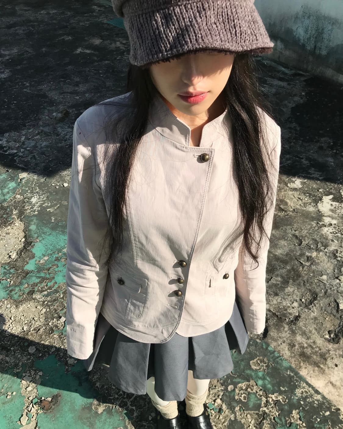 소프트 핑크 라이트 자켓 상품이미지3