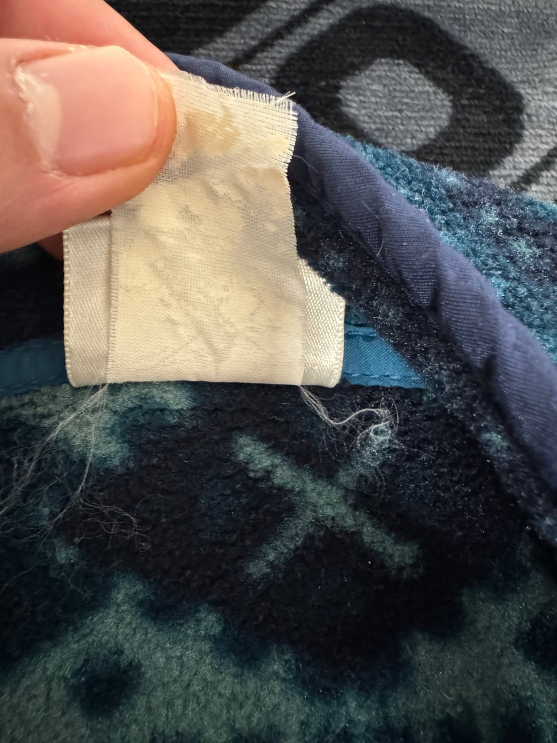 엘엘빈 스냅 티 플리스 풀 오버 그린 네이비 메이드 인 유에스에이 상품이미지6