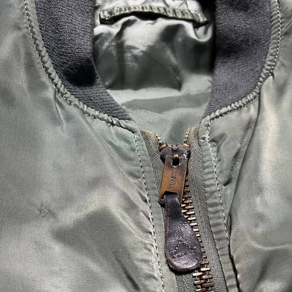 1984s vintage 알파인더스트리 ma-1 오리지널 자켓 상품이미지4