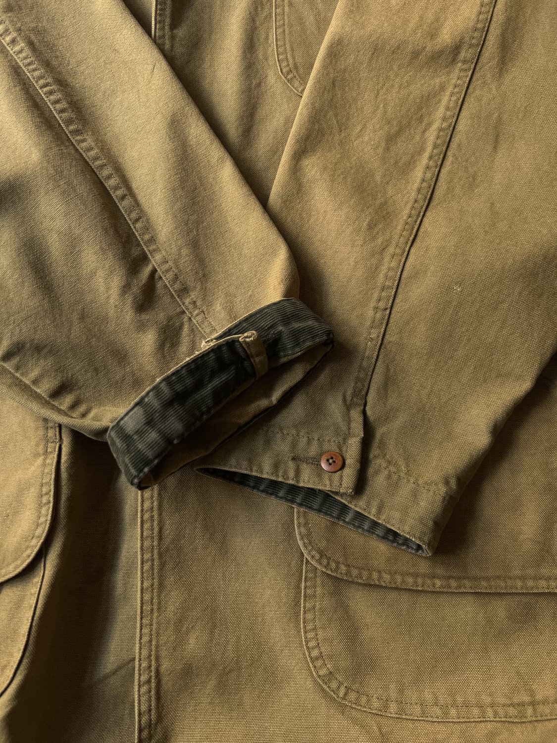 [2XL]90's 엘엘빈 Made in USA 썬페이딩 헌팅 자켓 상품이미지6