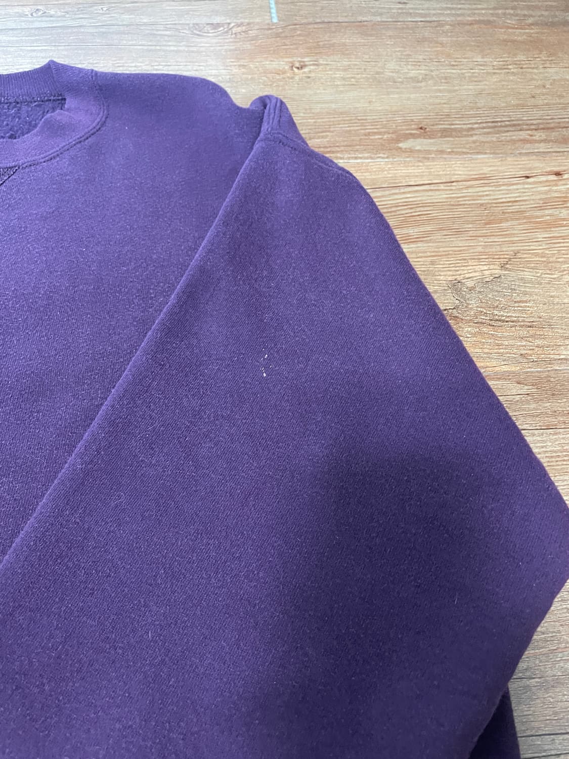 90s 러셀 애슬레틱 스웻셔츠 퍼플 미제🇺🇸 상품이미지3