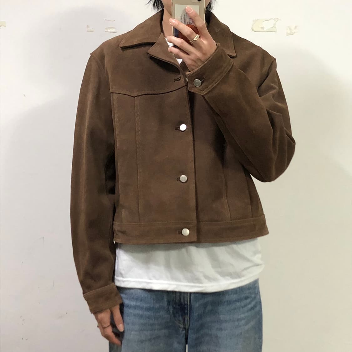 킨록 앤더슨 스웨이드 레더자켓  상품이미지3