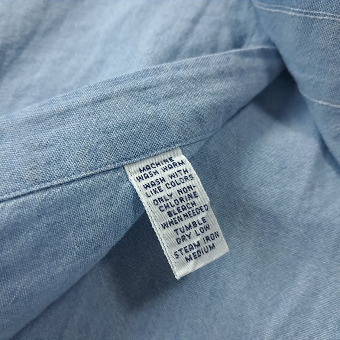 CK685 L 폴로 90s 빅셔츠 멀티포니 샴브레이 셔츠남방 상품이미지5