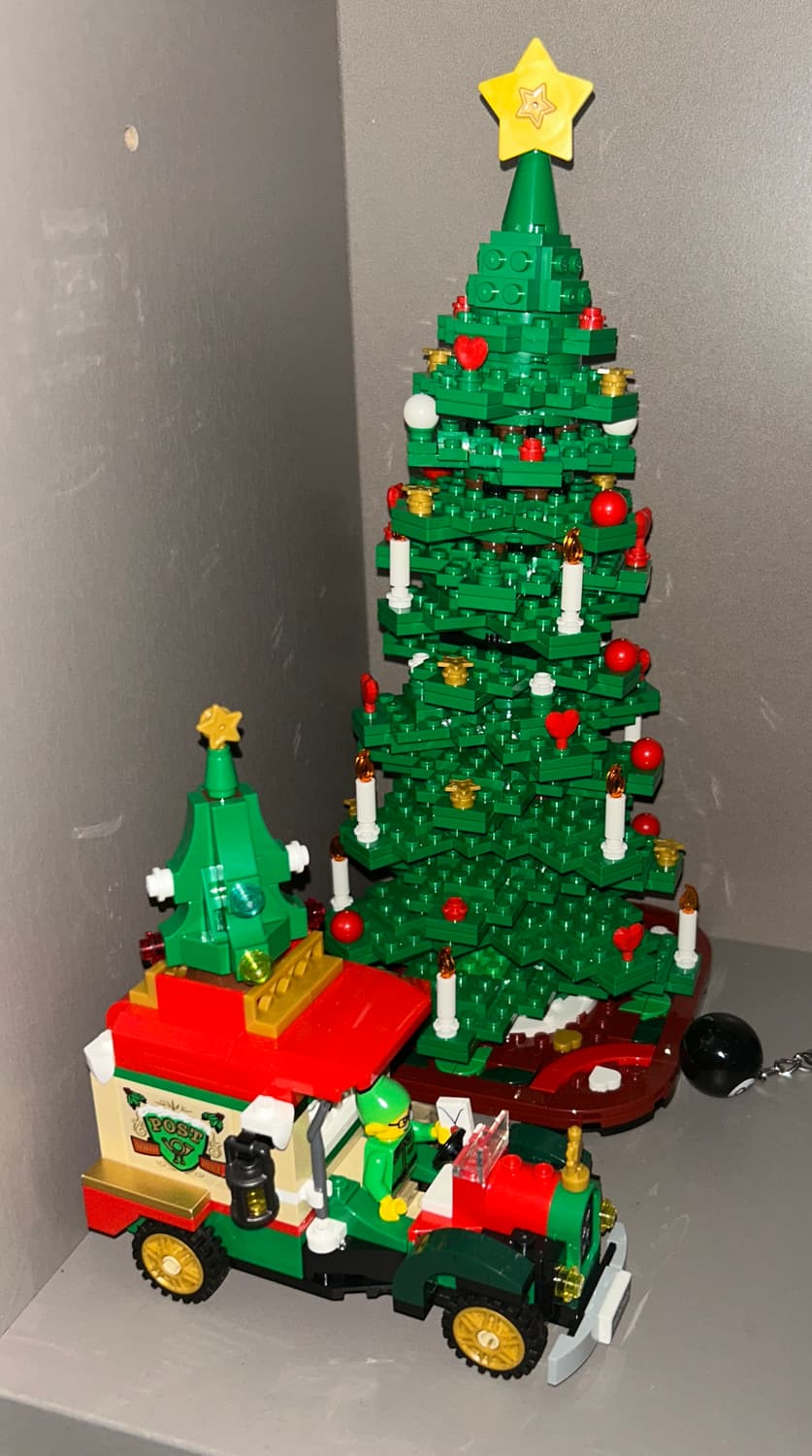 레고 크리스마스 트리 엘프 차 상품이미지1