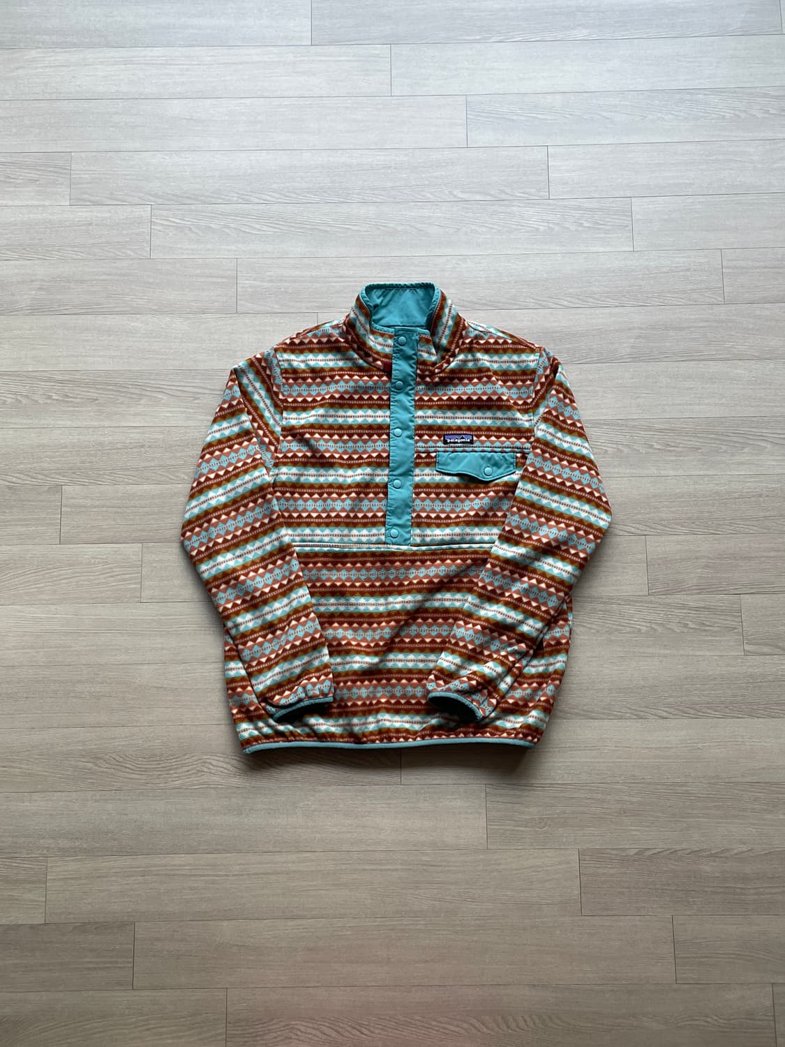 파타고니아 글리세이드 아즈텍 틸 블루 신칠라 상품이미지1