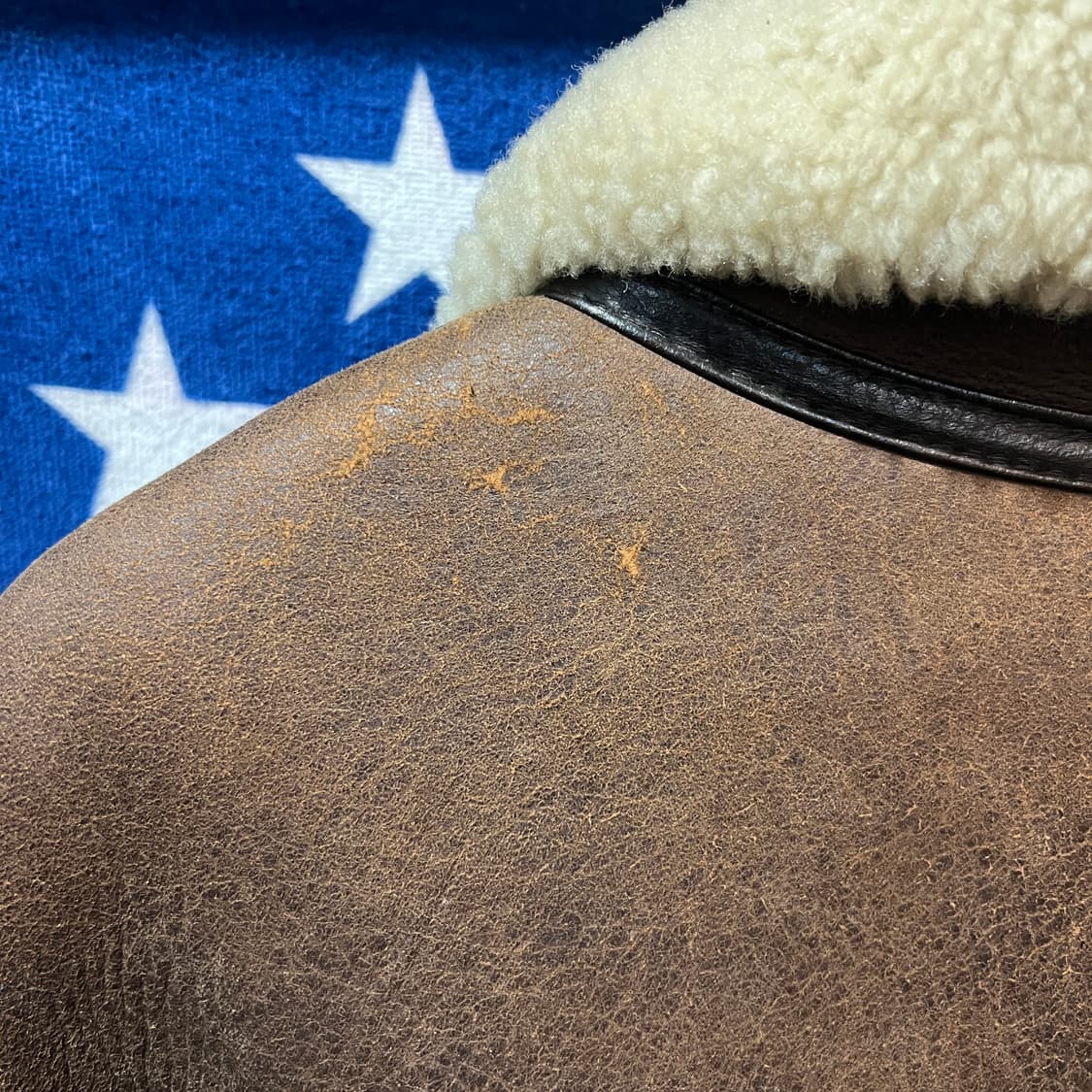 에드윈 90‘s B3 양가죽 무스탕 상품이미지4