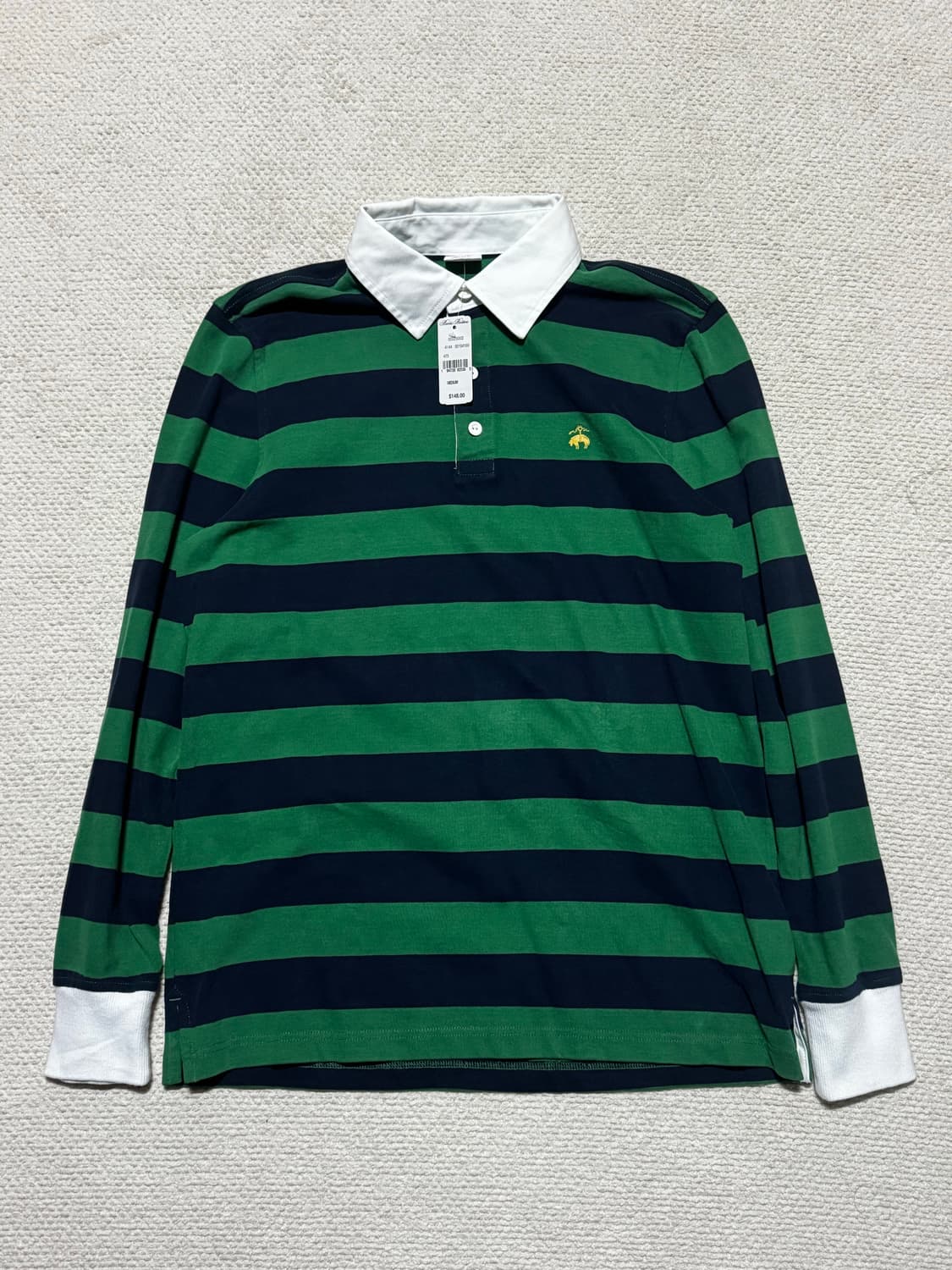 Brooks Brothers 브룩스브라더스 스트라이프 럭비티 M 상품이미지2