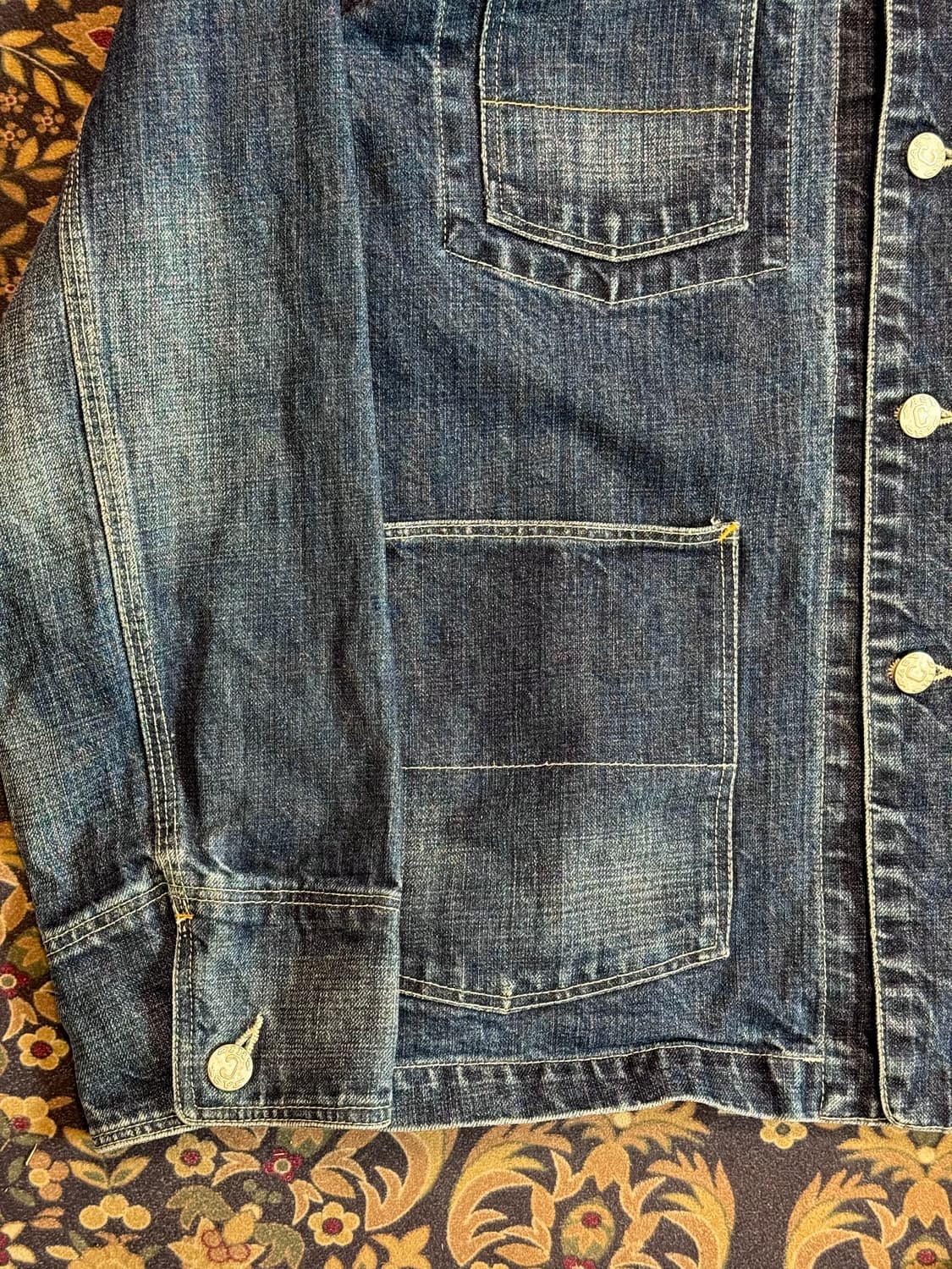 Coen 데님 커버올 초어자켓 상품이미지4