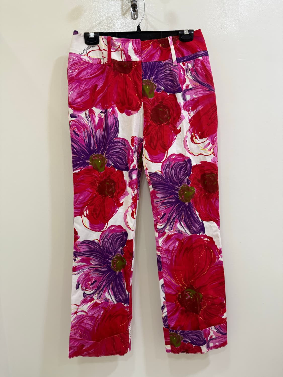 돌체앤가바나 플라워 팬츠 정품 상품이미지1