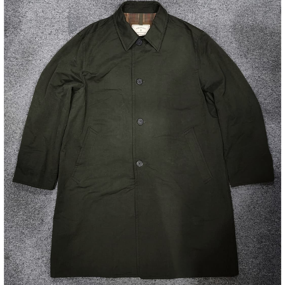 커스텀멜로우 x 파이어스튜디오 이민규 콜라보 협업 필드 코트 L 상품이미지1