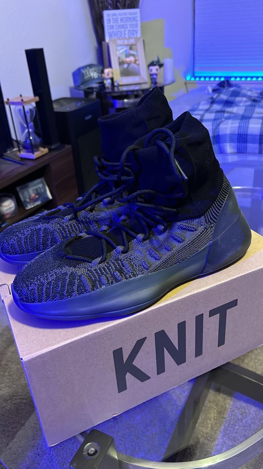 275)아디다스 이지부스트 베스킷볼 니트 슬레이트 블루 상품이미지1