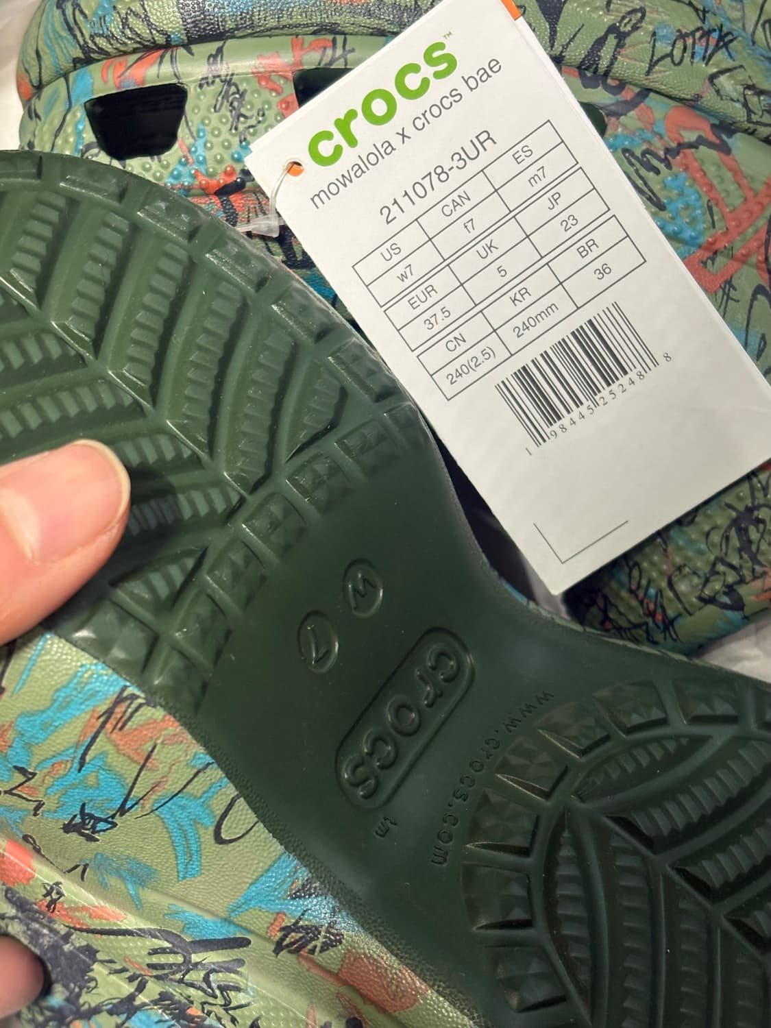 crocs mowalola w7 (240) 크록스 모와롤라 상품이미지2