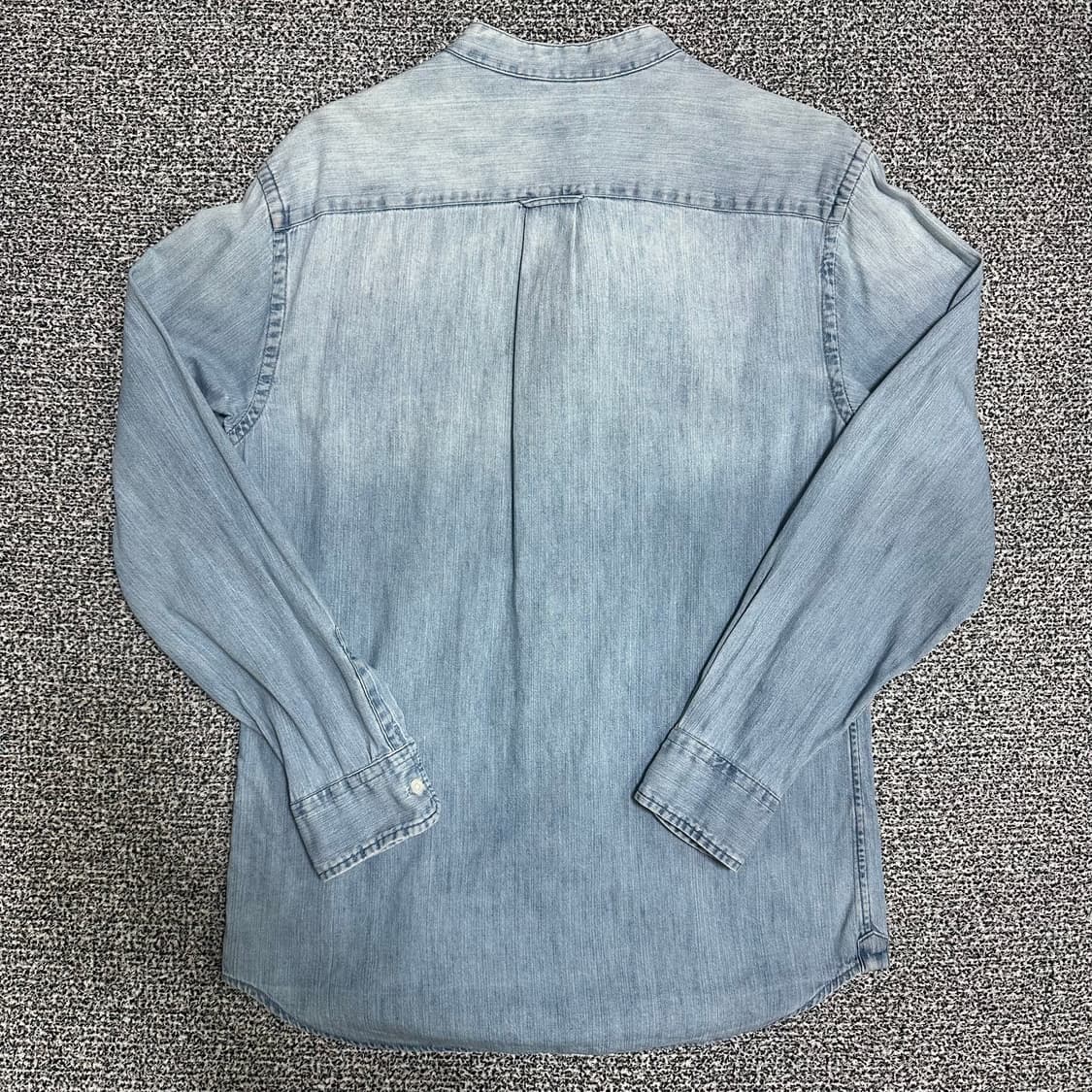 (S) 클럽모나코 헨리넥 데님 셔츠 상품이미지3