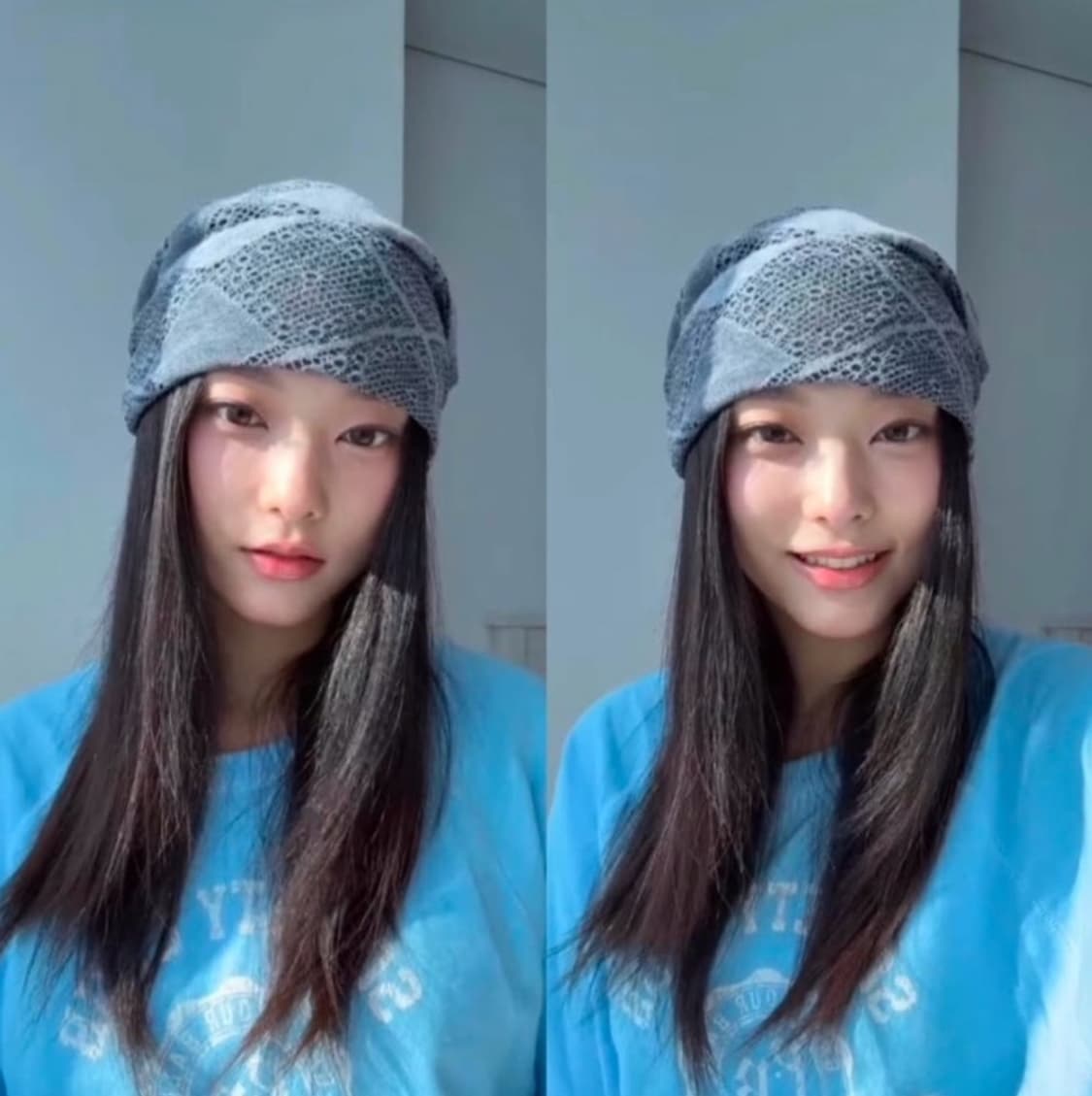 [해린착용] 페어리 faerie 니트 타이업 반다나 상품이미지2