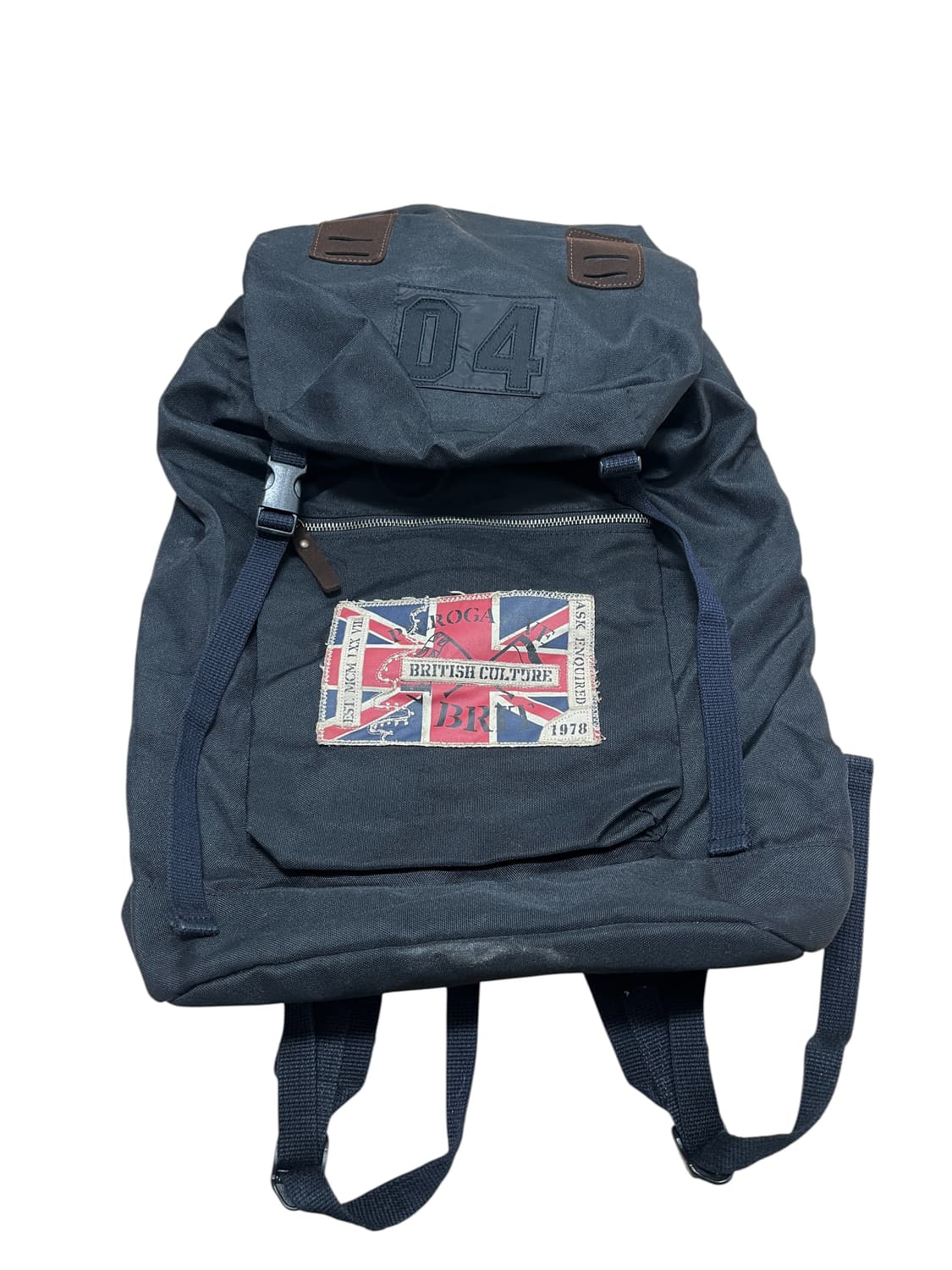 ASK ENQUIRED 브리티시 캔버스 백팩 상품이미지1