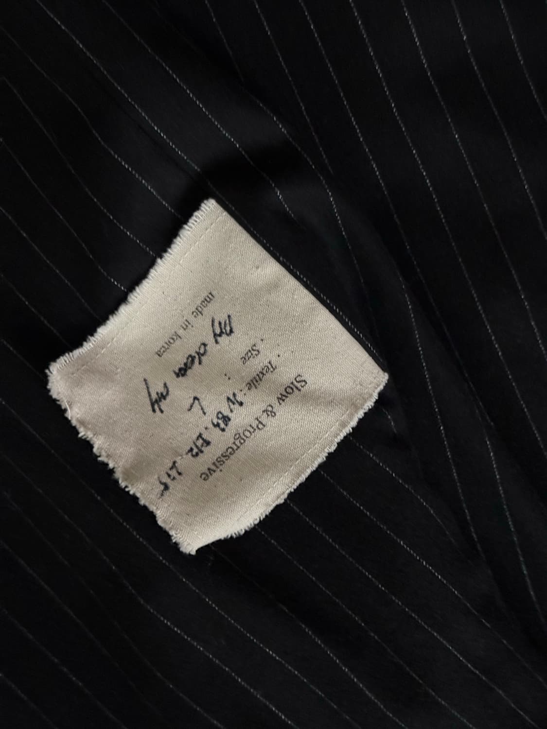 워드로브41 라이브러리 코트 L사이즈 새제품 상품이미지4