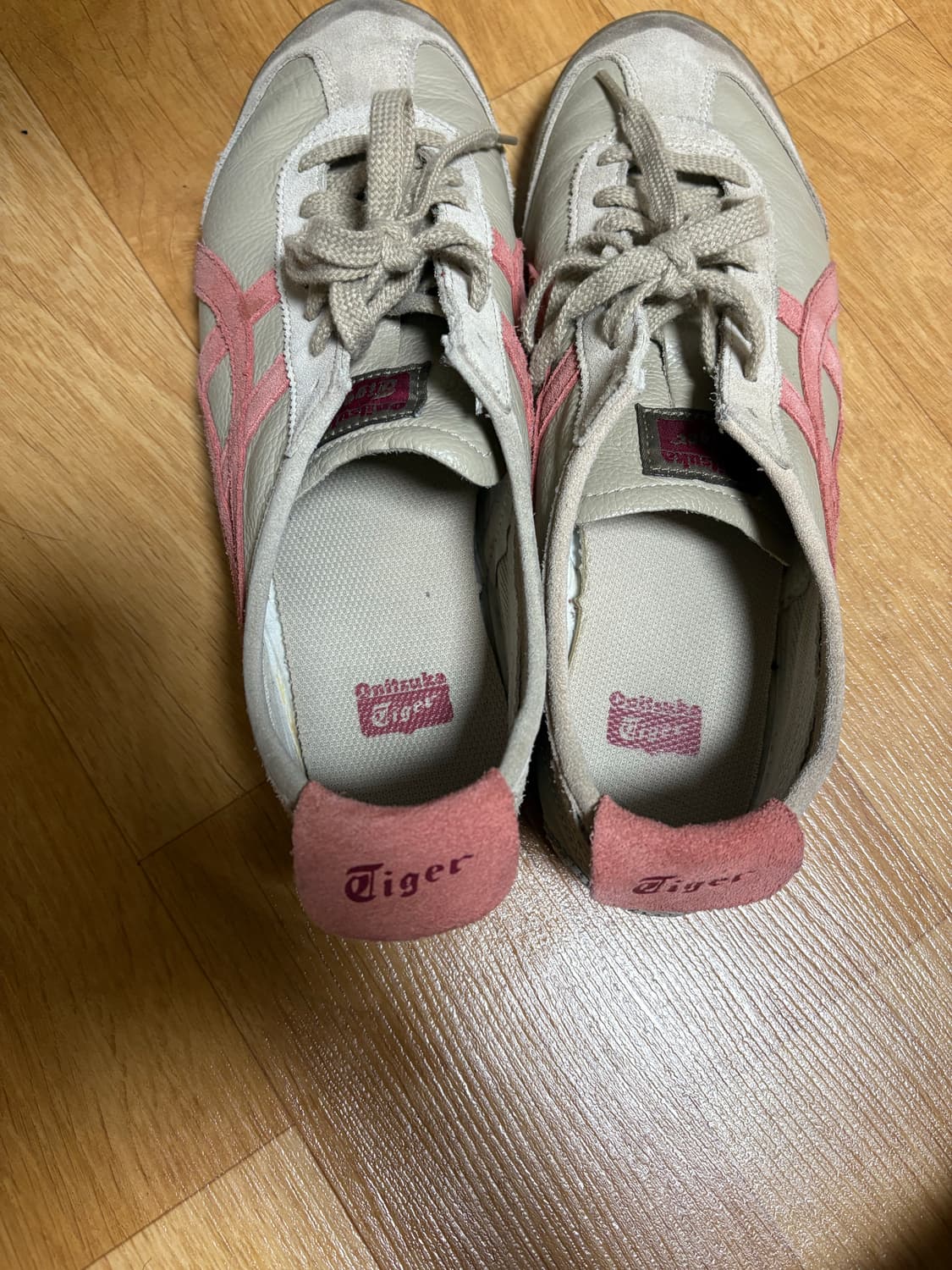 오니츠카 타이거 베이지 핑크 66 베이지 핑크 280 상품이미지3