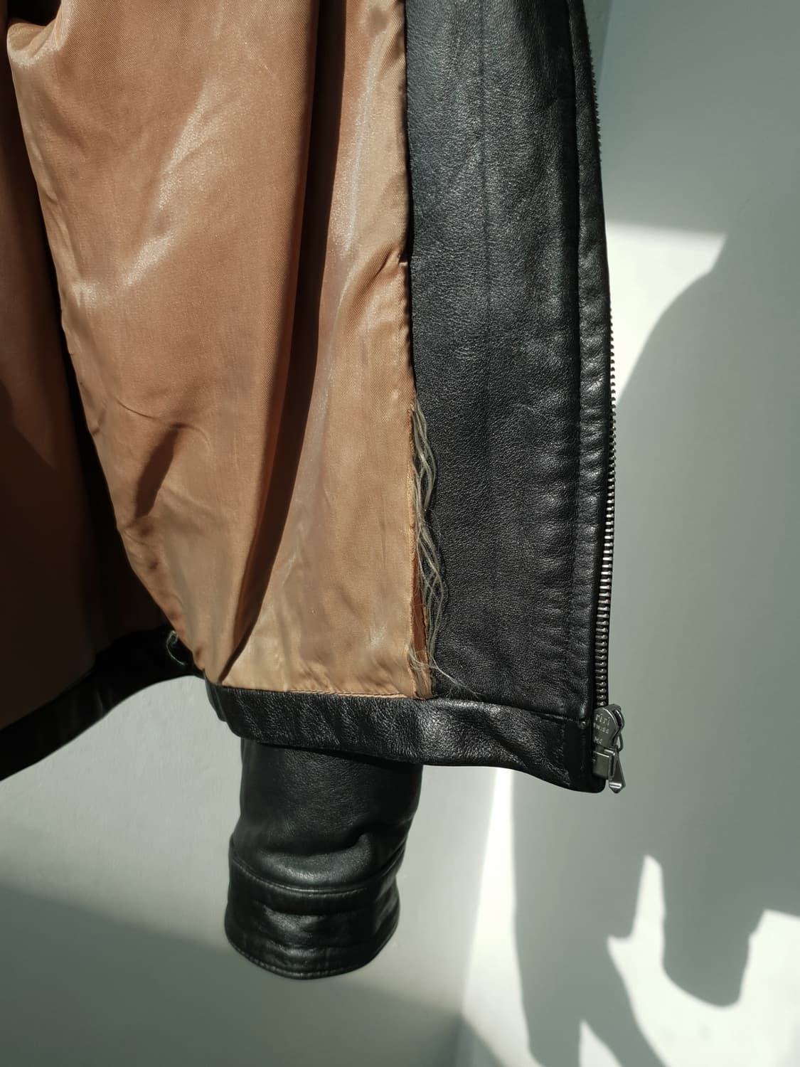 HF&M leather hooded parka 상품이미지10