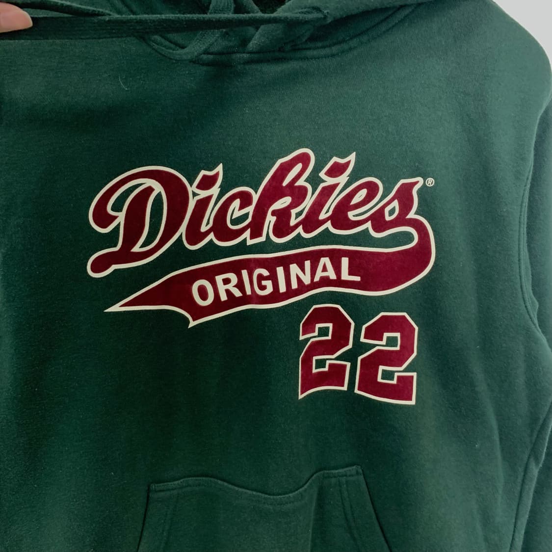 디키즈 y2k 와투케 그린 후드티 상품이미지4