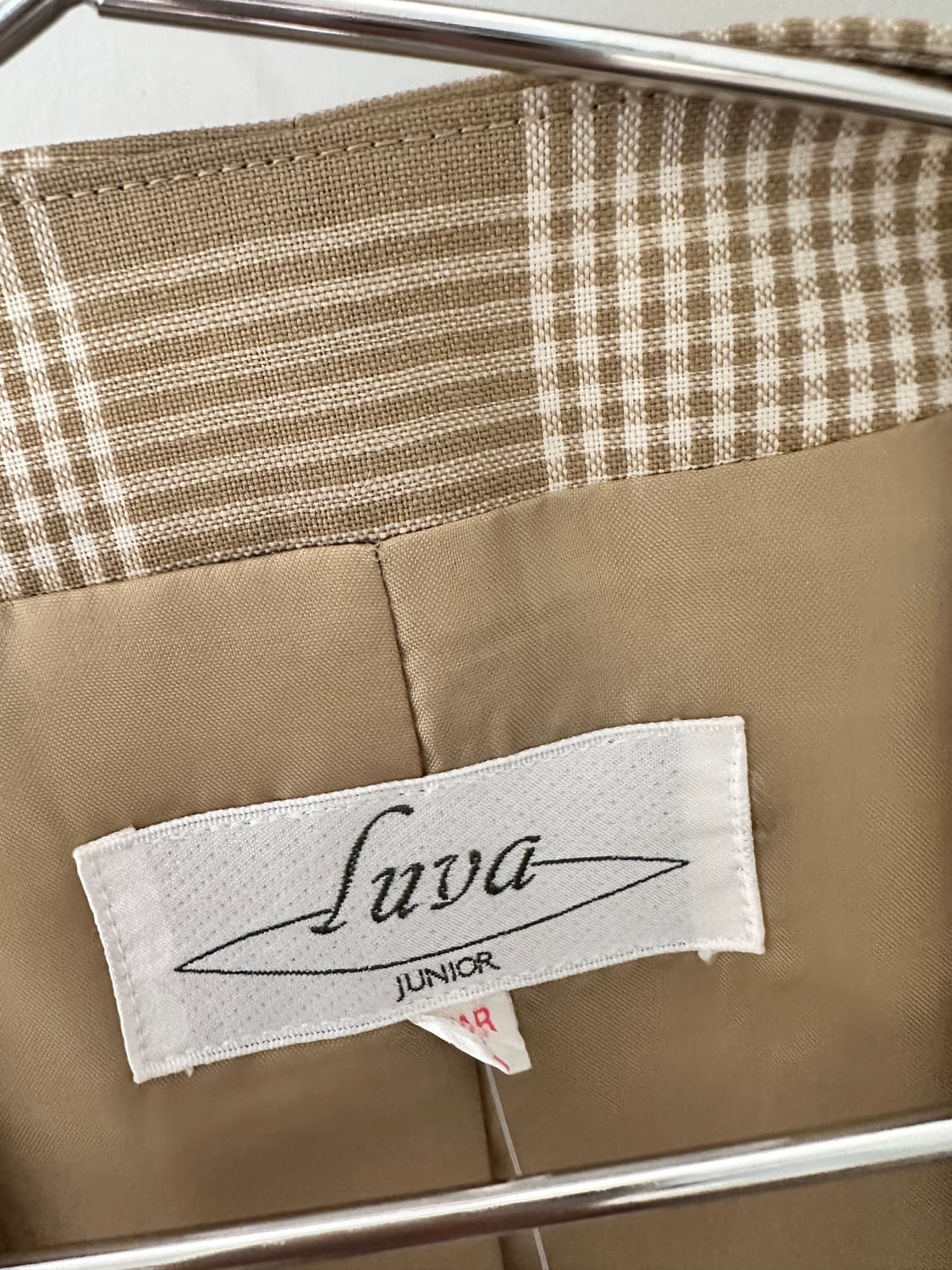 썸머 울 체크 자켓(일본빈티지) 상품이미지8