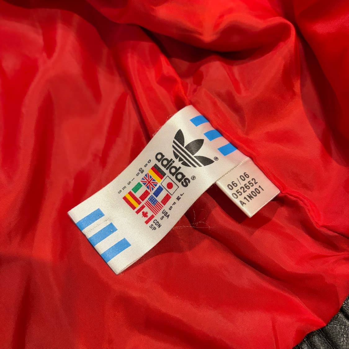 00s Adidas Run Dmc Leather Jacket 상품이미지7