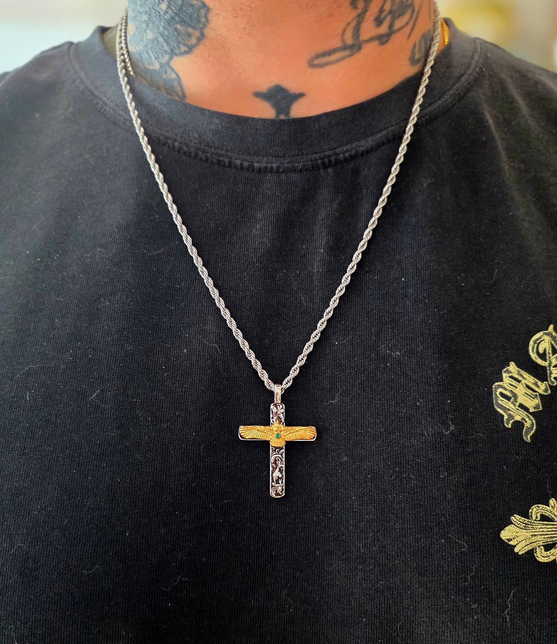 3Cross sugical eagle navajo nacklace 상품이미지7