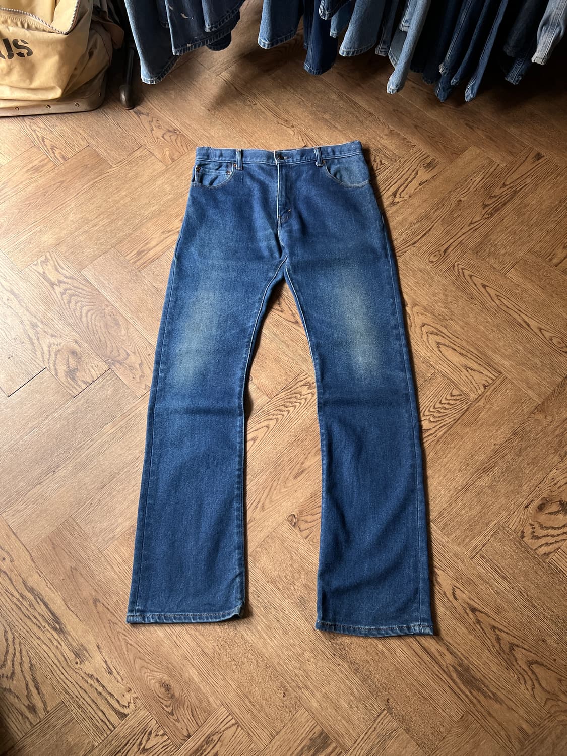 [34]리바이스 517 빈티지 워싱 플레어핏 스트레치 데님 팬츠 상품이미지2