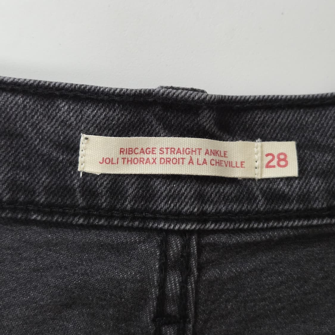 리바이스 립케이지 스트레이트 앵클 데님팬츠 28 상품이미지6