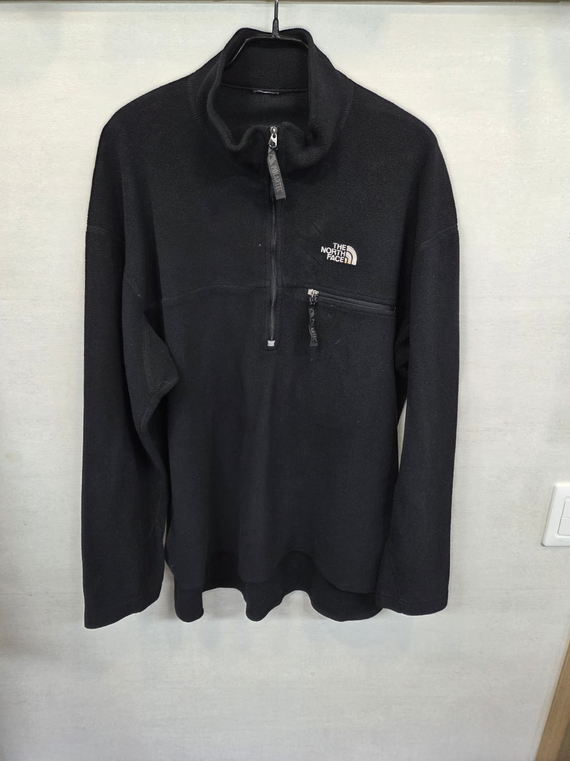 노스페이스 폴라텍 반집업 플리스 긴팔 L 루즈핏  상품이미지1