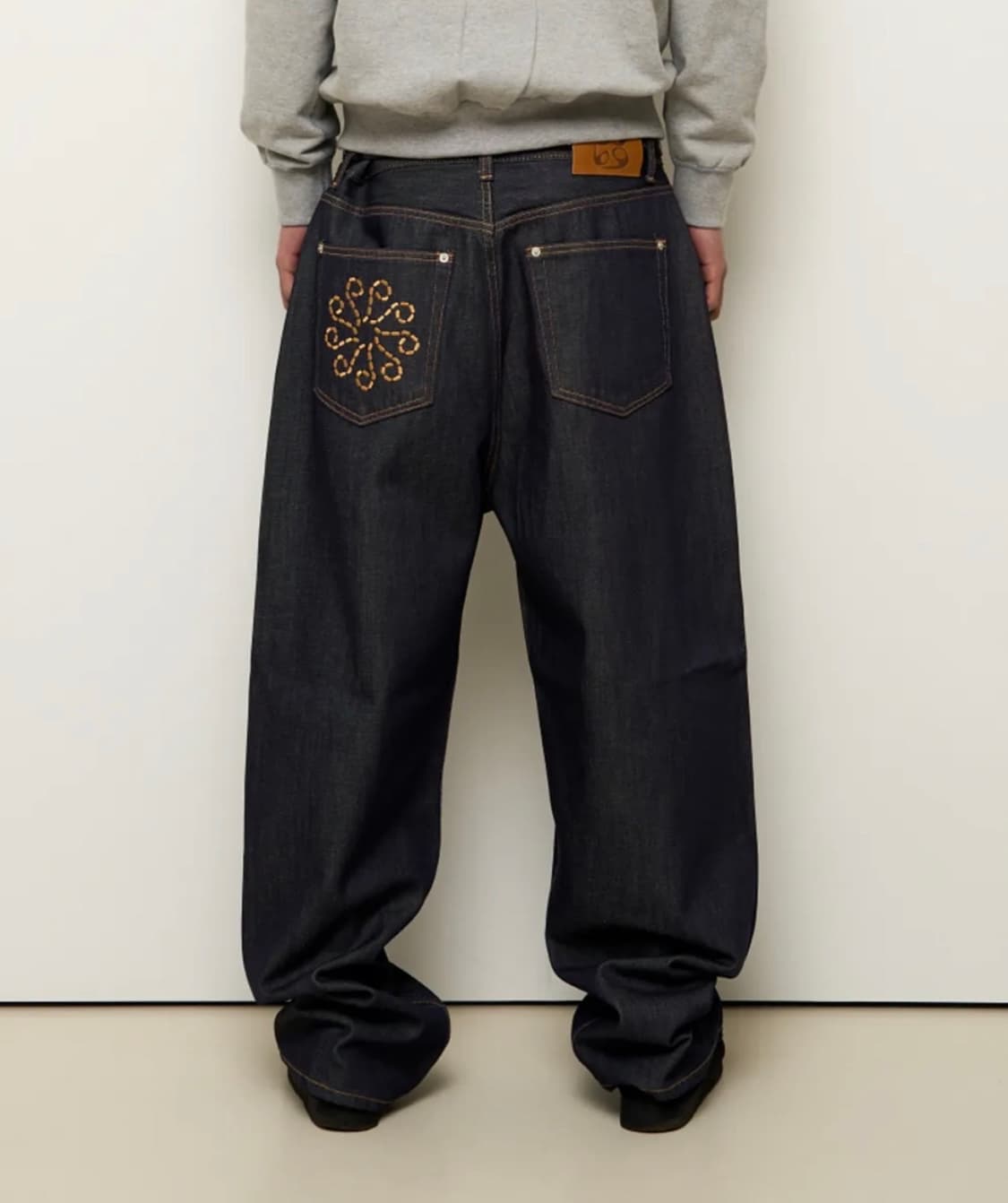 9999아카이브 Linking Wide Denim Pants 상품이미지1