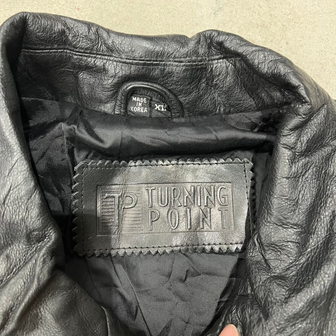 리얼레더 봄버자켓 s09193 상품이미지6