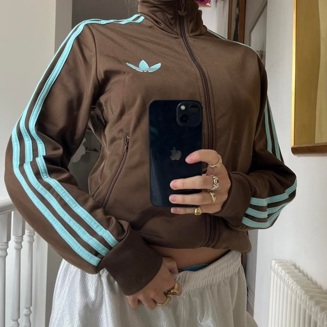 [초대장급]아디다스 구파이어버드 브라운민트 민트초코 져지 상품이미지1