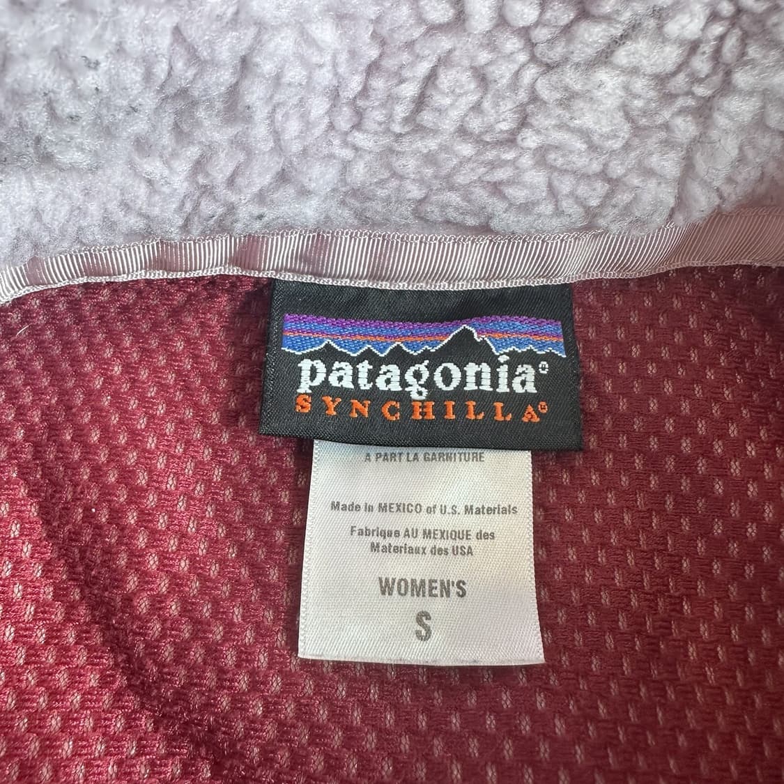 파타고니아 클래식 레트로-X 플리스 자켓 더스티 로즈 상품이미지4